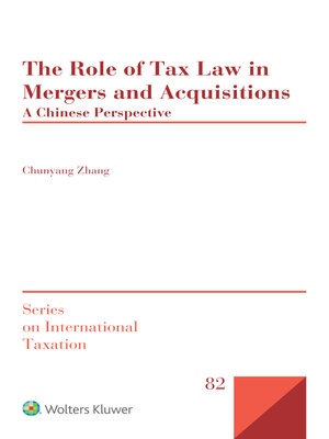 cover image of The Role of Tax Law in Mergers and Acquisitions